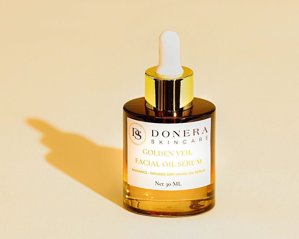 Golden Veil Botanical Renewal Serum